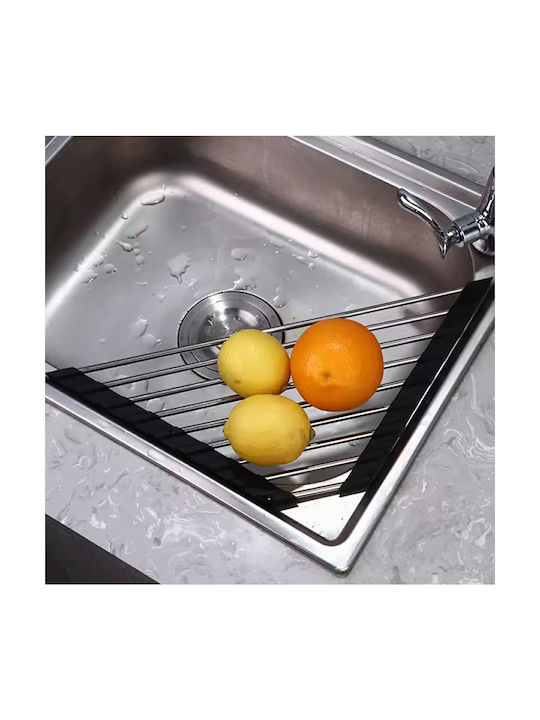 Σχάρα Νεροχύτη Inox Ασημί 41x17cm
