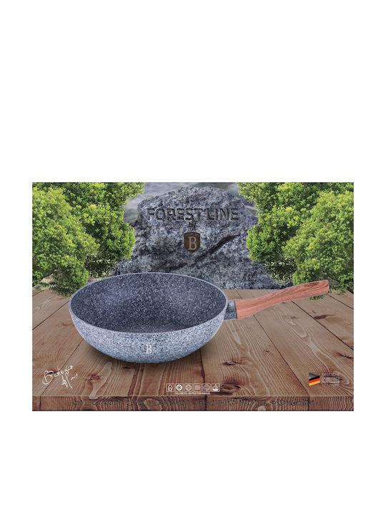 Berlinger Haus Forest Line Wok από Αλουμίνιο με Επίστρωση από Πέτρα 28cm