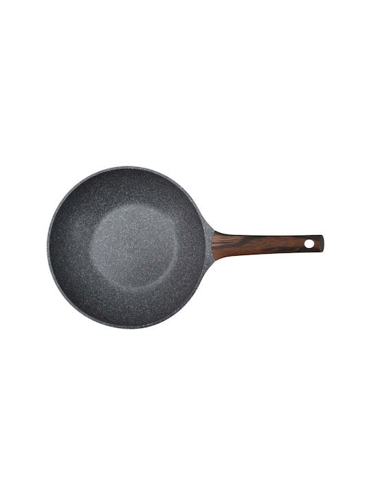 Ankor Wok aus Aluminium mit Steinbeschichtung 28cm