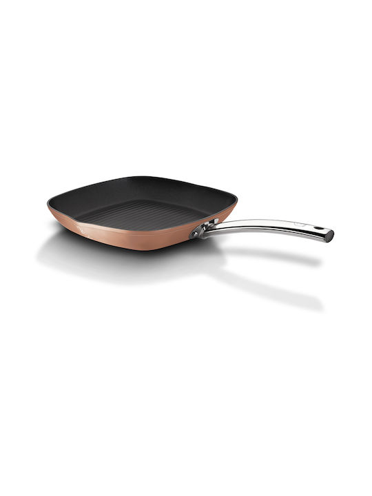 Berlinger Haus Bronze Titan Collection Grill aus Aluminium mit Antihaftbeschichtung 28cm