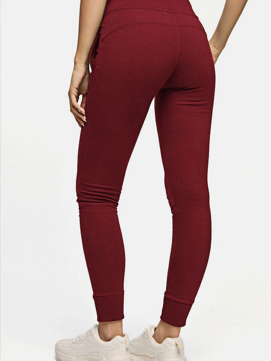 Bodymove Sweatpants Bordeaux