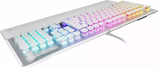 Turtle Beach Vulcan II Gaming Keyboard with RGB lighting (English US) White
