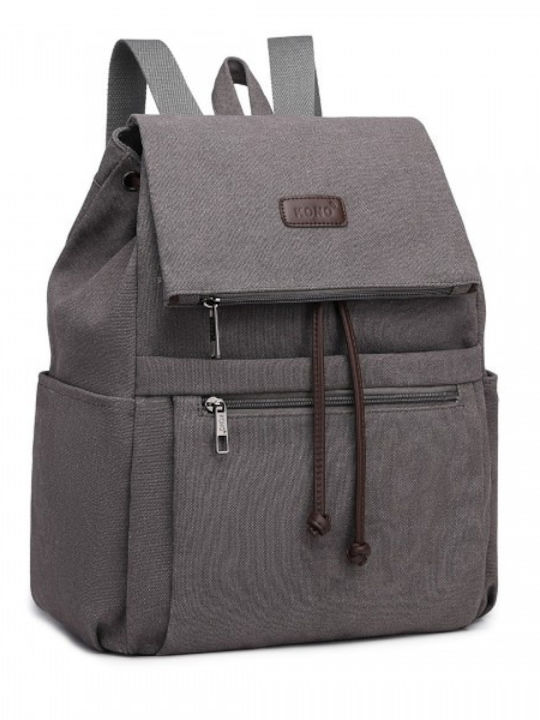 Miss Lulu Backpack Γκρι