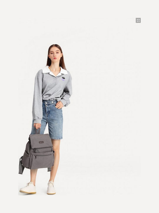 Miss Lulu Backpack Gray