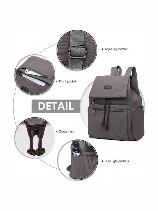 Miss Lulu Backpack Gray