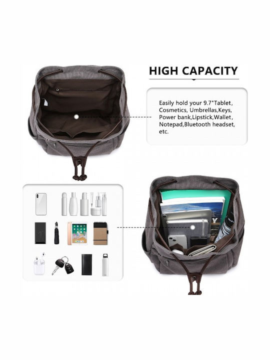 Miss Lulu Backpack Gray