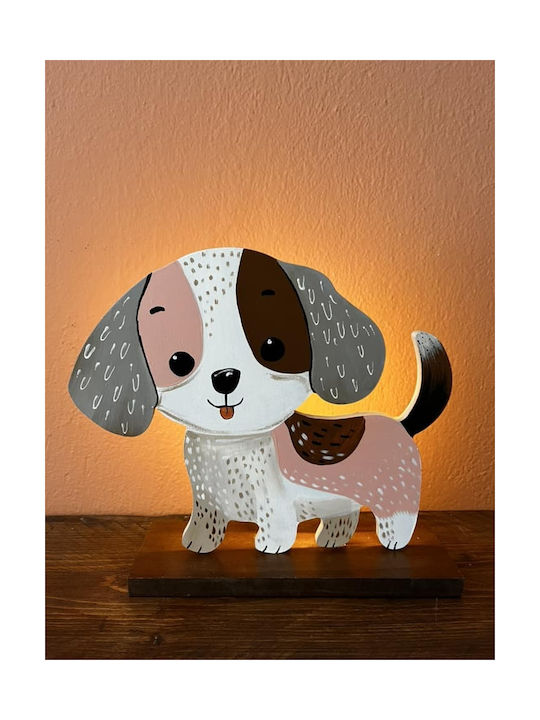 Bază lampă decorativă câine