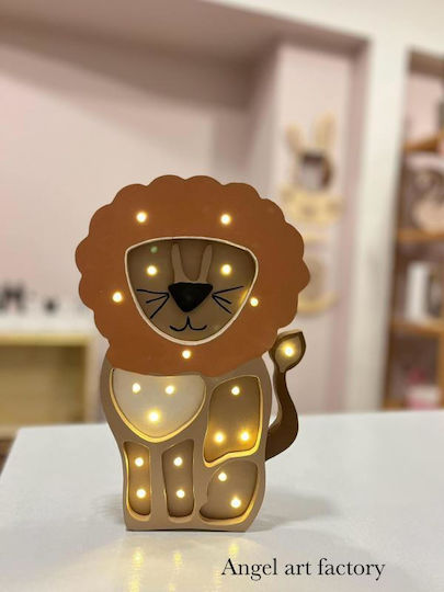 Lion 3D Lamp