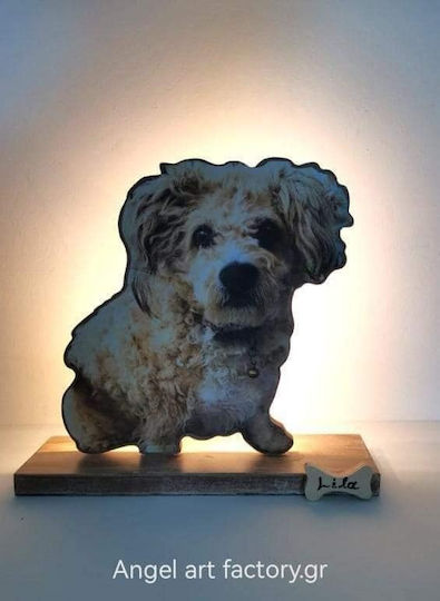 Bază lampă câine