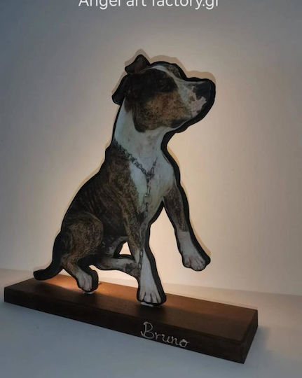 Pitbull Lamp Base
