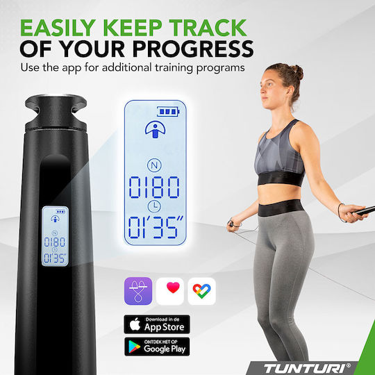 Tunturi Fitness Jump Rope Screen Mobile App