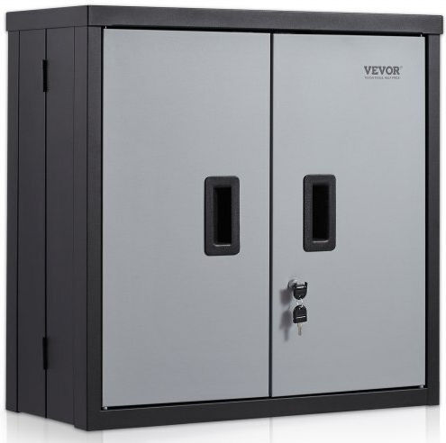 Πτυσσόμενο Ντουλάπι Τοίχου Vevor Μεταλλικό Ντουλάπι Γκαράζ 26" Μαύρο Bgsgjj120lbseczz6v0