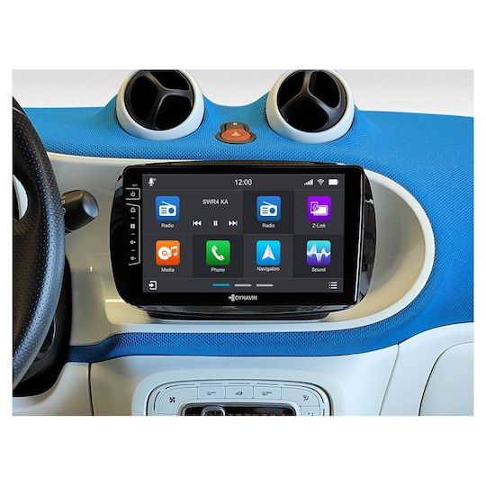 Dynavin Автомобилна Аудио Система (Блутут/USB/WiFi/GPS/Apple-Carplay/Android-Auto) с Тъчскрийн 9"