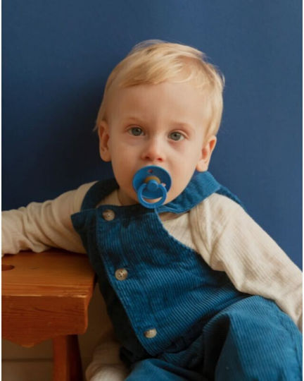 Bibs Colour Πιπίλες Καουτσούκ Vanilla / Cornflower για 0+ μηνών 2τμχ