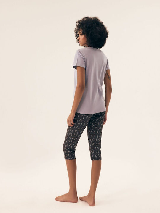 Henderson Winter Damen Pyjama-Set Naturaleza