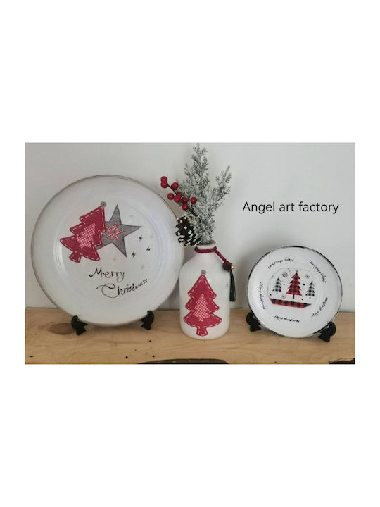 Christmas Plate Ceramic