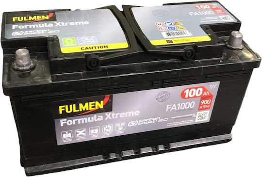 Fulmen Batterie Auto Formula XTR L5 FB1000 mit Kapazität 100Ah und CCA 900A