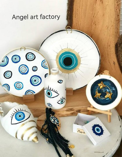 Platou din ceramică cu ochi