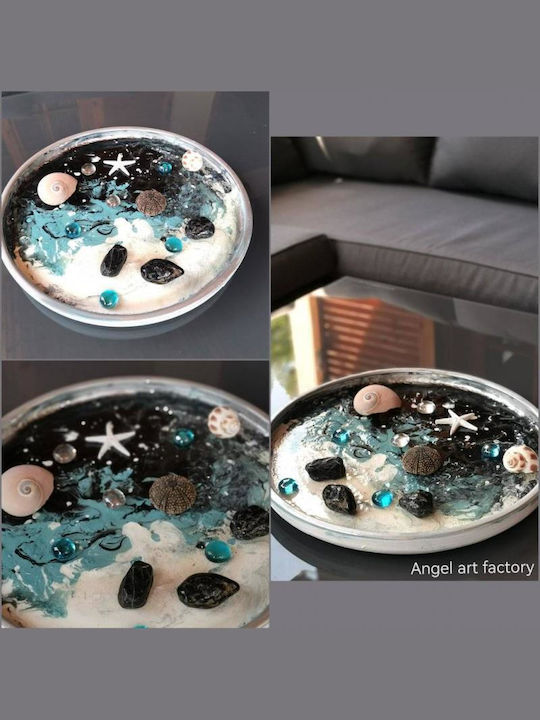 Farfurie Ceramică Valuri