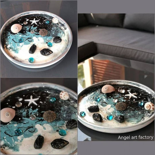 Farfurie Ceramică Valuri