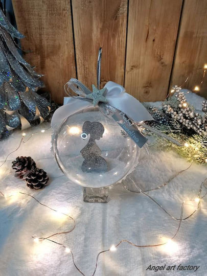 Weihnachtliche Schneekugel 1Stück