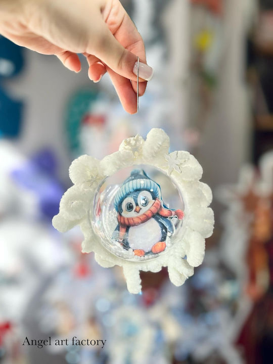 Weihnachtliche Schneekugel mit Geschenke 1Stück