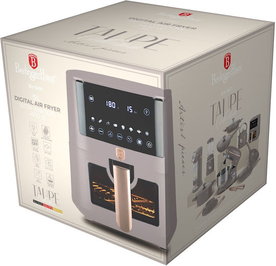 Berlinger Haus Air Fryer 5lt Μπεζ BH-9491