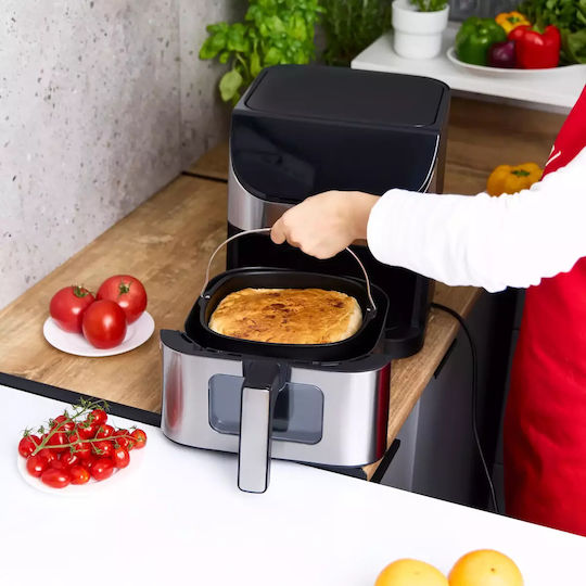 MPM Air Fryer με Wi-Fi 6lt Ασημί