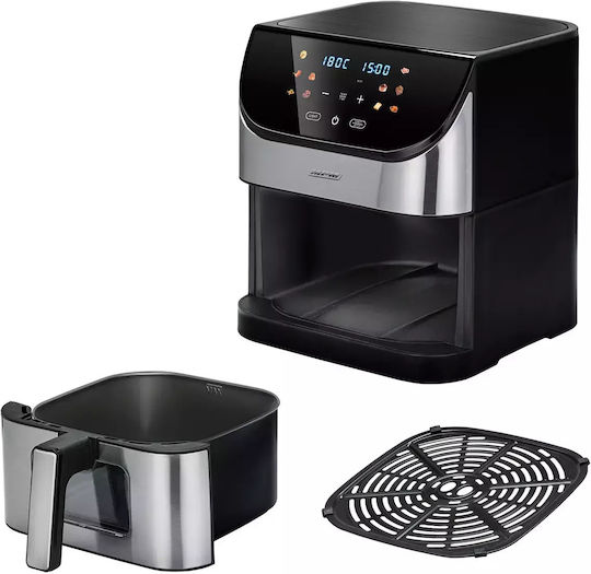 MPM Air Fryer με Wi-Fi 6lt Ασημί