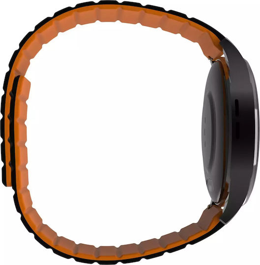 MaxCom Iron 54mm Smartwatch με SIM και Παλμογράφο (Γκρι)