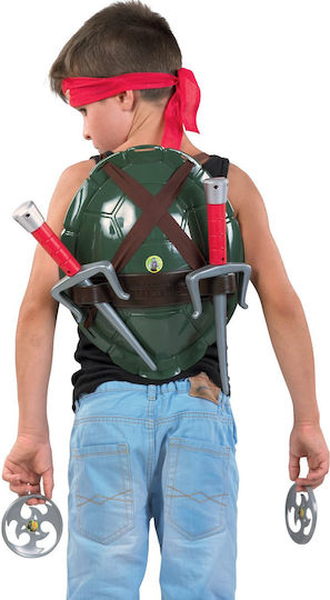 Karneval-Set Teenage Mutant Ninja Turtle Michelangelo Panzer Waffen Maske Spaß F-80703-1