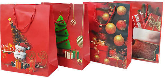 Christmas Gift Bag 40x31 cm 12 Pieces (Various Designs)