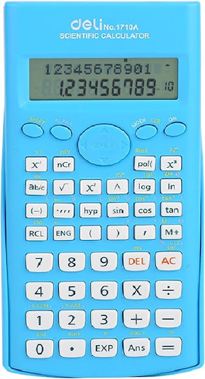 Deli 1710A Calculator Scientific in Blue Color 1pcs