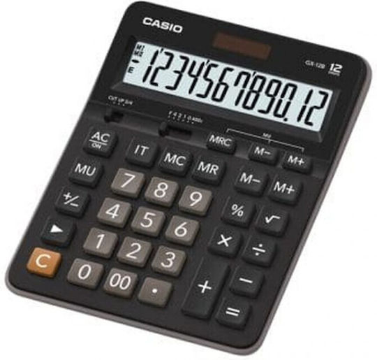 Casio Taschenrechner in Schwarz Farbe 1Stück