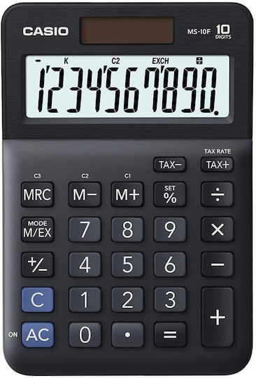 Casio Taschenrechner in Schwarz Farbe 1Stück