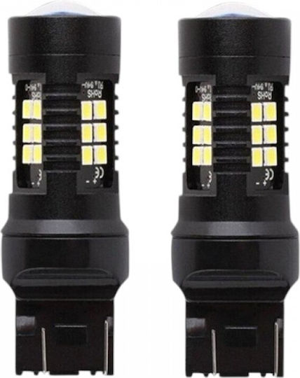 Raistar Лампи Автомобила T20 LED Бял 12V 1.5W 2бр