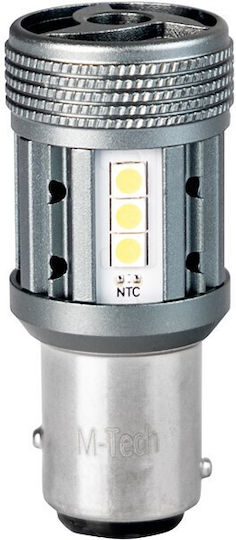 M-Tech Lampen Auto P21/5W Canbus LED 6000K Kaltes Weiß 12V / 24V 30W 1Stück