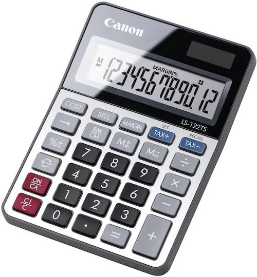 Canon Ls-122ts Calculator in Gray Color 1pcs
