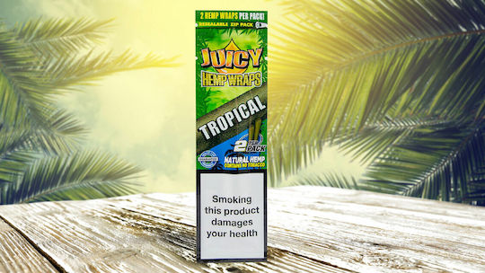 Juicy Jays Пури Tropical 5см Кафяви 2 Бройки