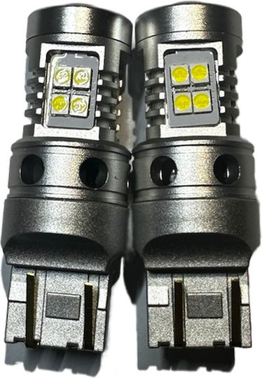 Bizzar Λάμπες Αυτοκινήτου 7443 T20 / DRL Canbus LED Ψυχρό Λευκό 45W 2τμχ