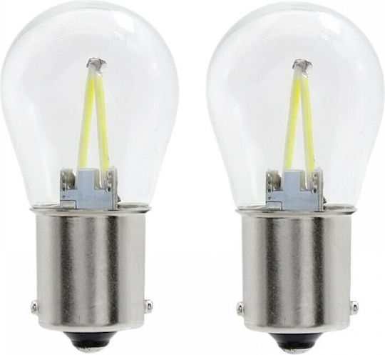 Raistar Λάμπες Αυτοκινήτου S25 LED Λευκό 12V 1.5W 2τμχ
