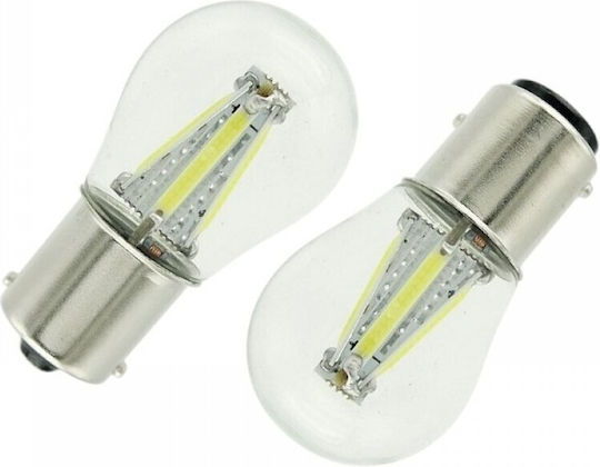 Raistar Λάμπες Αυτοκινήτου S25 LED Λευκό 12V 1.5W 2τμχ