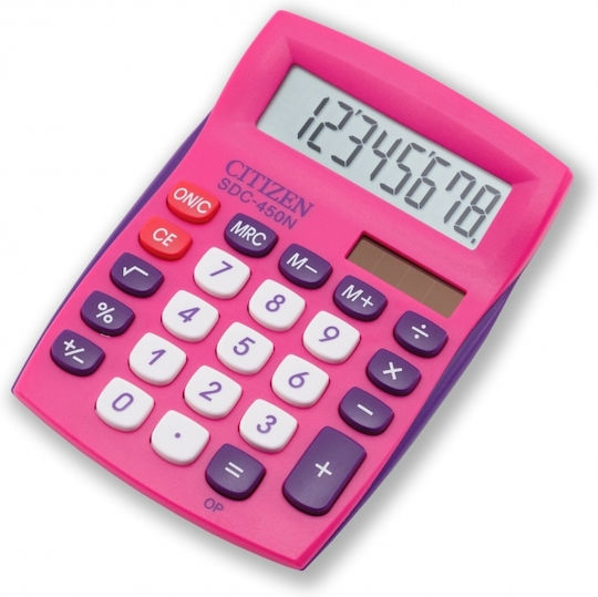Citizen Calculator 8 Cifre în Culoarea Roz 1buc