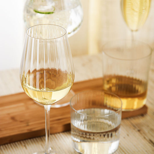 Bohemia Optic Glass for White and Red Wine Crystal Goblet 400ml