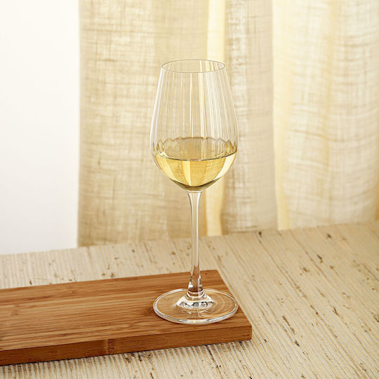 Bohemia Optic Glass for White and Red Wine Crystal Goblet 400ml