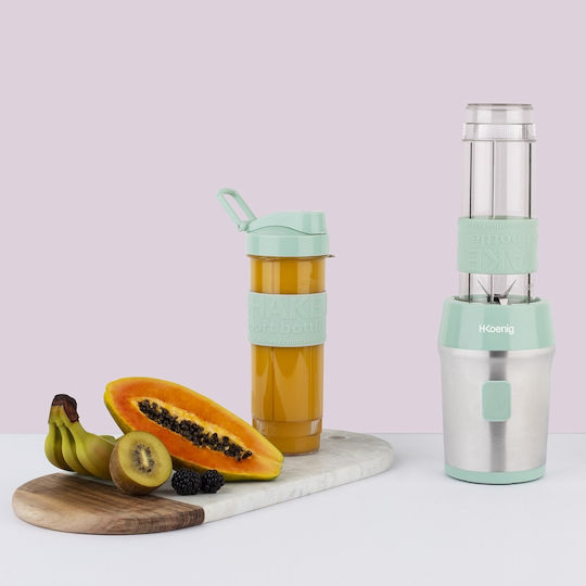 HKoenig SMOO Blender Cu Cană Din Plastic 570 Ml Verde