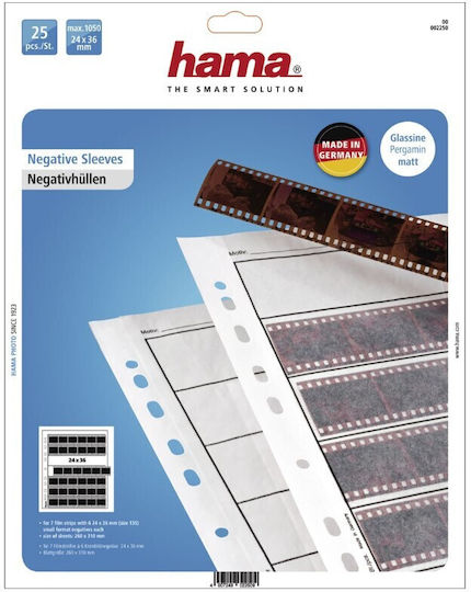 Hama Negative Sleeves Pergamin Matte 24x36 25 Sheets 260x310 2250