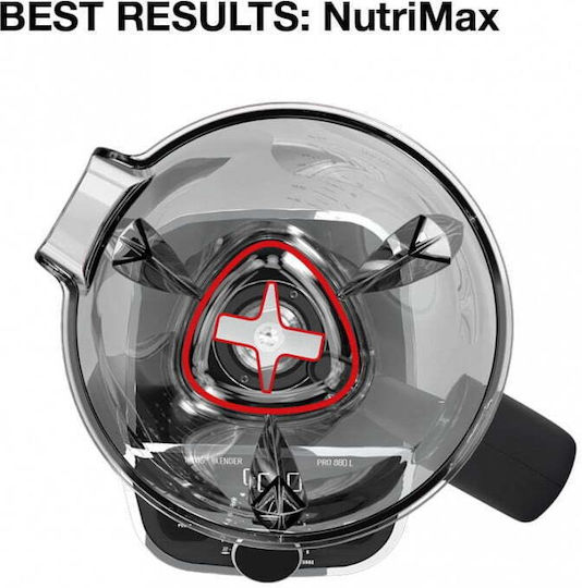 Novis Problender 880 Μπλέντερ με Κανάτα Tritan 1.9 lt 1400W Γκρι