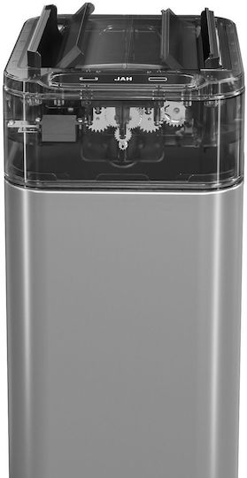 Delta Cleaning Plastic Waste Bin 9lt with Motion Sensor Inox