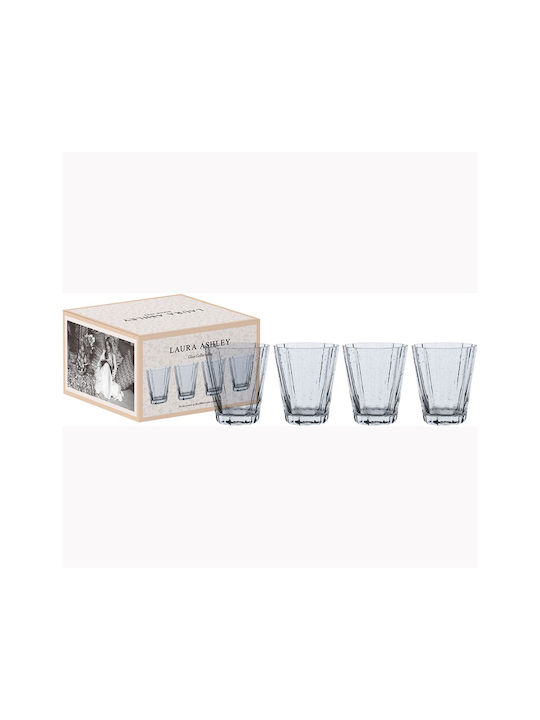 Laura Ashley Set Gläser Wasser aus Glas 250ml 4Stück